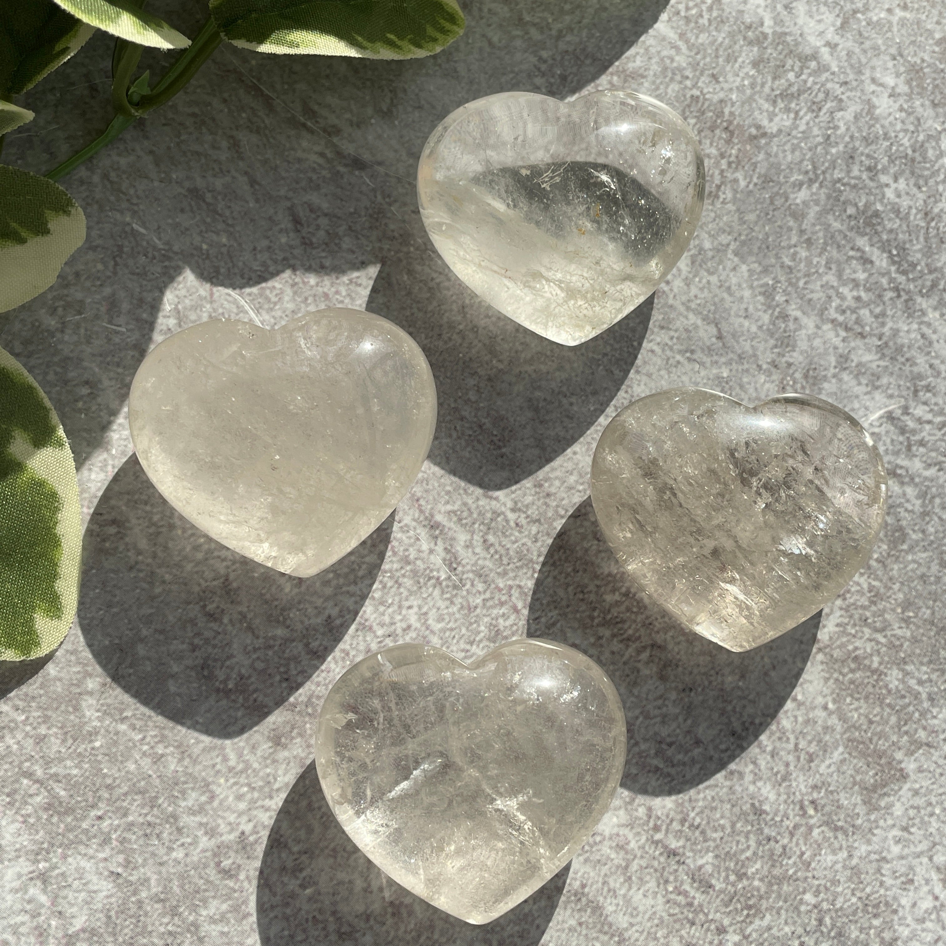 Clear Quartz Heart 4cm Clear Quartz Heart 4cm